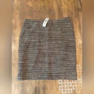 ❗NWT Ann Taylor Wool Mini Skirt Size 0 P